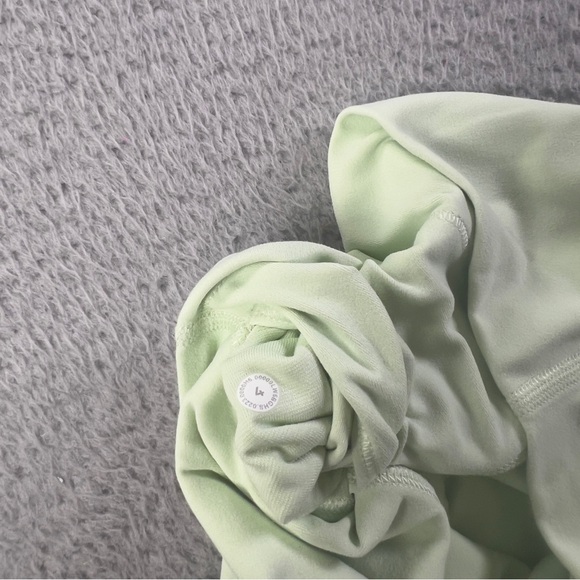 Lululemon Align High Rise Pant Womens 4 Light Green 21'' Pockets Athletic Yoga - Picture 6 of 6